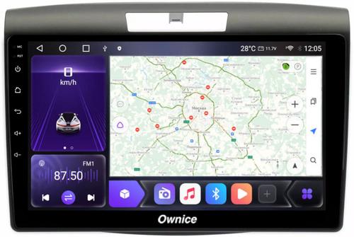 Магнитола для Honda CR-V 4 2012-2016 - Kuberg SF-9641 Android 12, Быстрая, CarPlay, 4G SIM-слот
