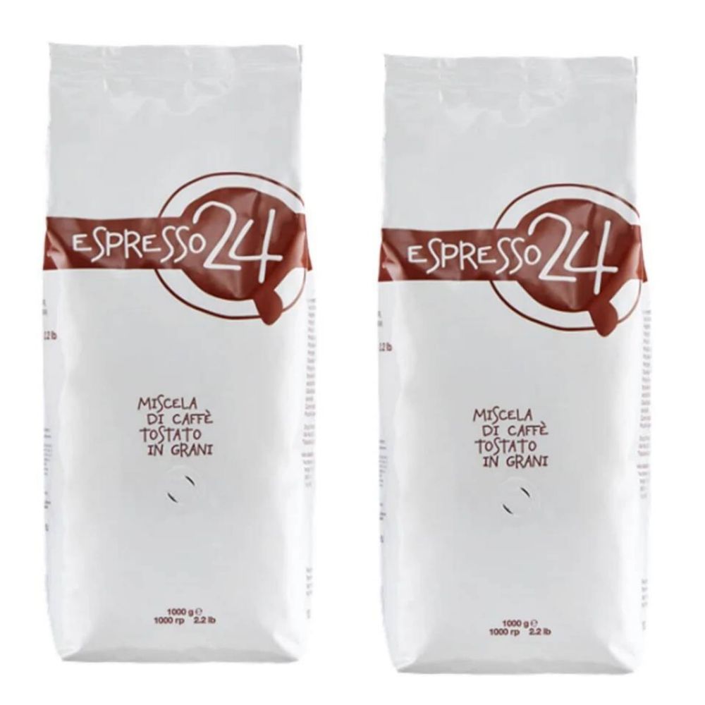 Кофе в зернах Gimoka Espresso 24, 1 кг, 2 шт