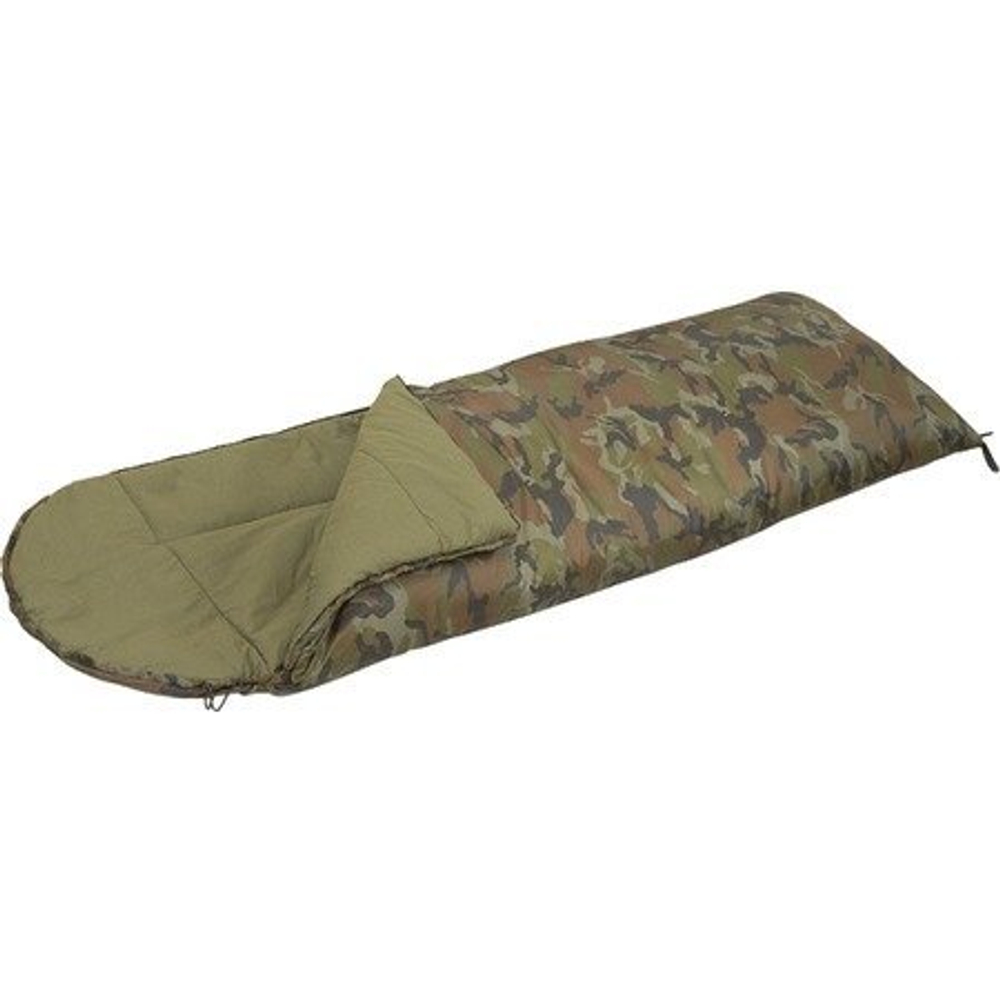 Спальный мешок-одеяло Mobula СП 2L камуфлированный c подголовником