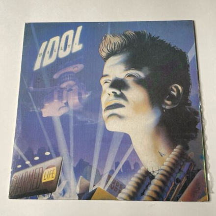 Винтажная виниловая пластинка LP Billy Idol Charmed Life (Россия 1992) Pumping On Steel