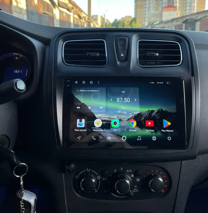 Магнитола для Renault Logan/Sandero 2014+ - Redpower 85158 PRO/PROmax ТОП звук, 2K QLED, Android 14, Быстрейшая, CarPlay, 4G SIM-слот