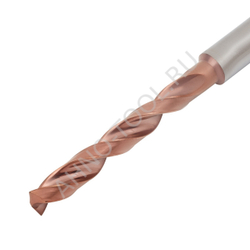 Сверло  4.4мм  твердосплавное 5D без подвода СОЖ. SP-X800050440 VHM AHNO по стали, чугуну, нерж. и ж