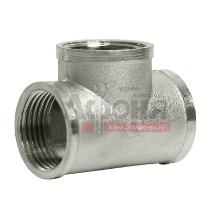 Тройник 3/4'' вн/вн/вн VRT® никель