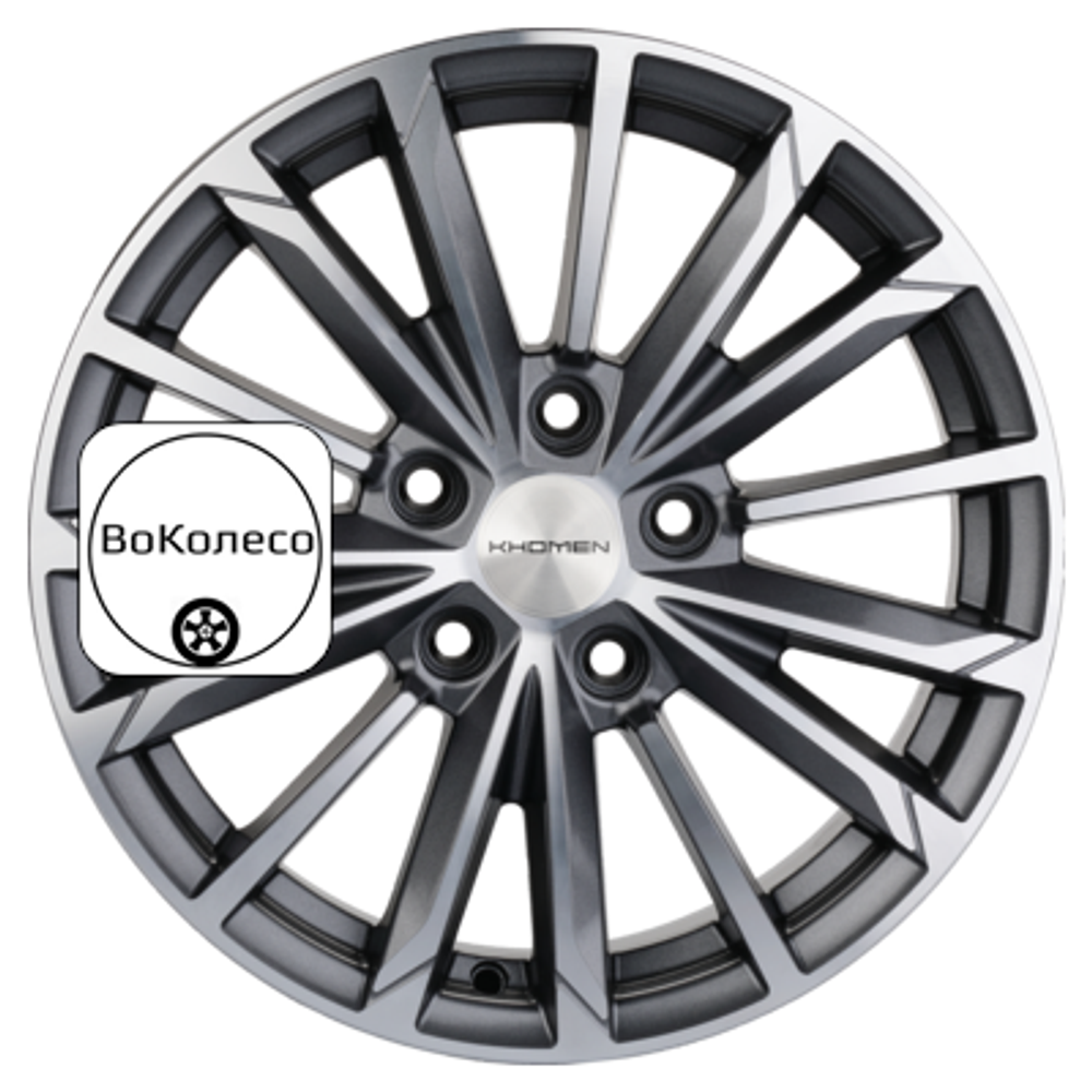 6,5x16/5x110 ET46 D63,3 KHW1611 (Changan CS35) Gray-FP Khomen Wheels