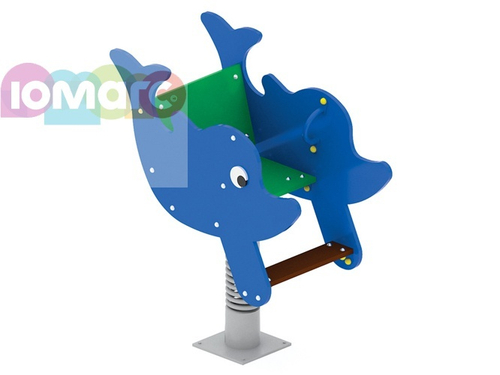 Качалка на пружине "Дельфин"