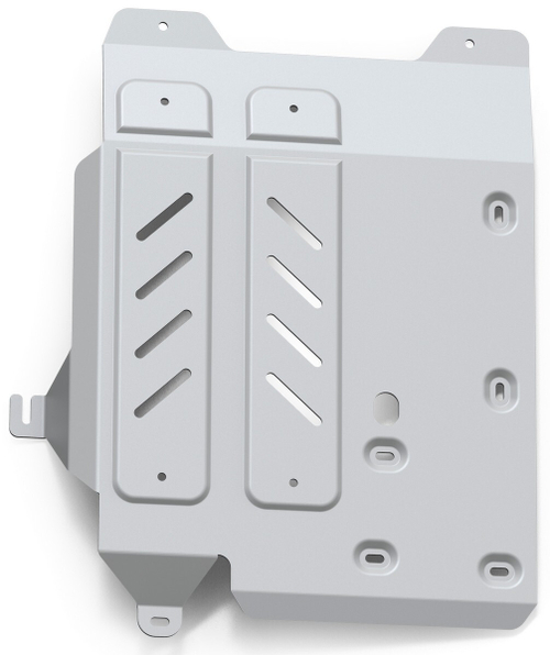Защита КПП Rival для BMW 3 серия E92 рестайлинг купе (V - 2.5) 2011-2014 (устанавл-ся совместно с 333.0525.1), штампованная, алюминий 4 мм, с крепежом, 333.0526.1