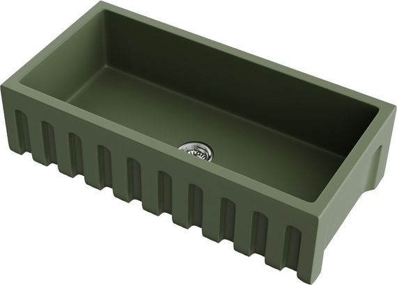 Кухонная мойка OMOIKIRI Mikura 91-OL Natceramic/olive (арт.4997088)