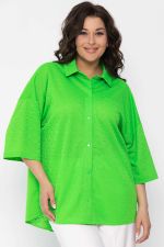 Рубашка Медея (зеленое яблоко) Б13555-13М LT Collection