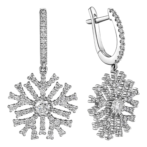 Серьги  2,049 ct