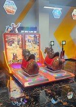 Двойной симулятор ковбоя с видео игрой «Вестерн»