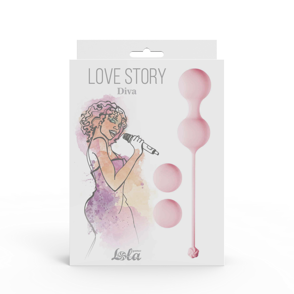 Набор вагинальных шариков Love Story Diva Tea Rose 3012-01lola