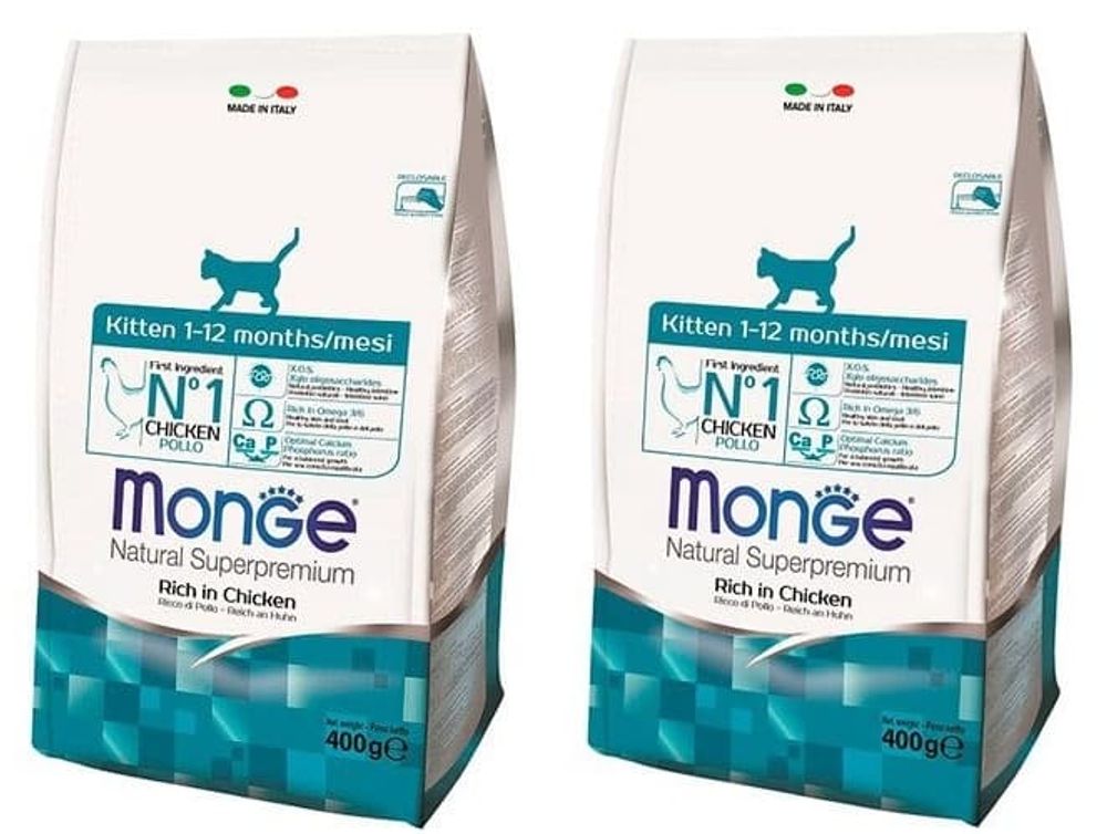Monge НАБОР АКЦИЯ 1+1 Cat корм для котят 400г