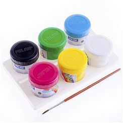 Boya \ краска  BOX 6 POSTER COLOUR JARS 40ml ASSORTED