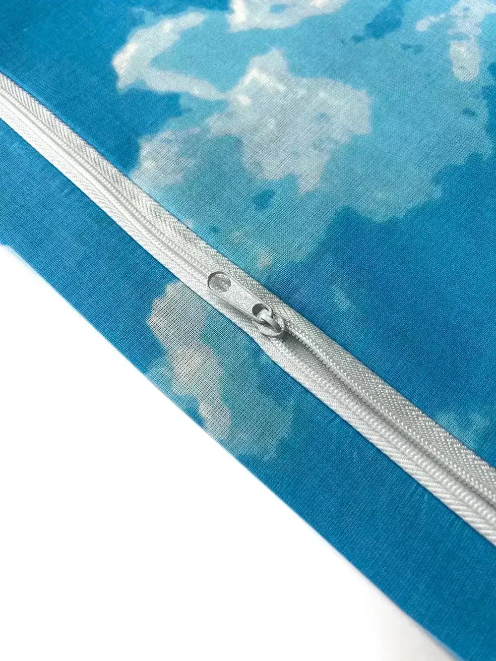 Наволочка комплект 2шт перкаль Сказка "Сlouds" 45х45 см на молнии