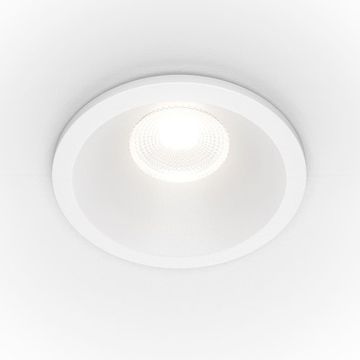 Встраиваемый светодиодный светильник DL034-01-06W3K-W белый Zoom Maytoni