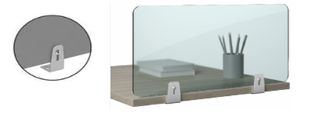 Экран боковой из оргстекла высота 400