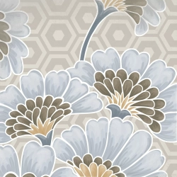 ДЕКОР FLORE GRIS 20X20 ОТ VIVES