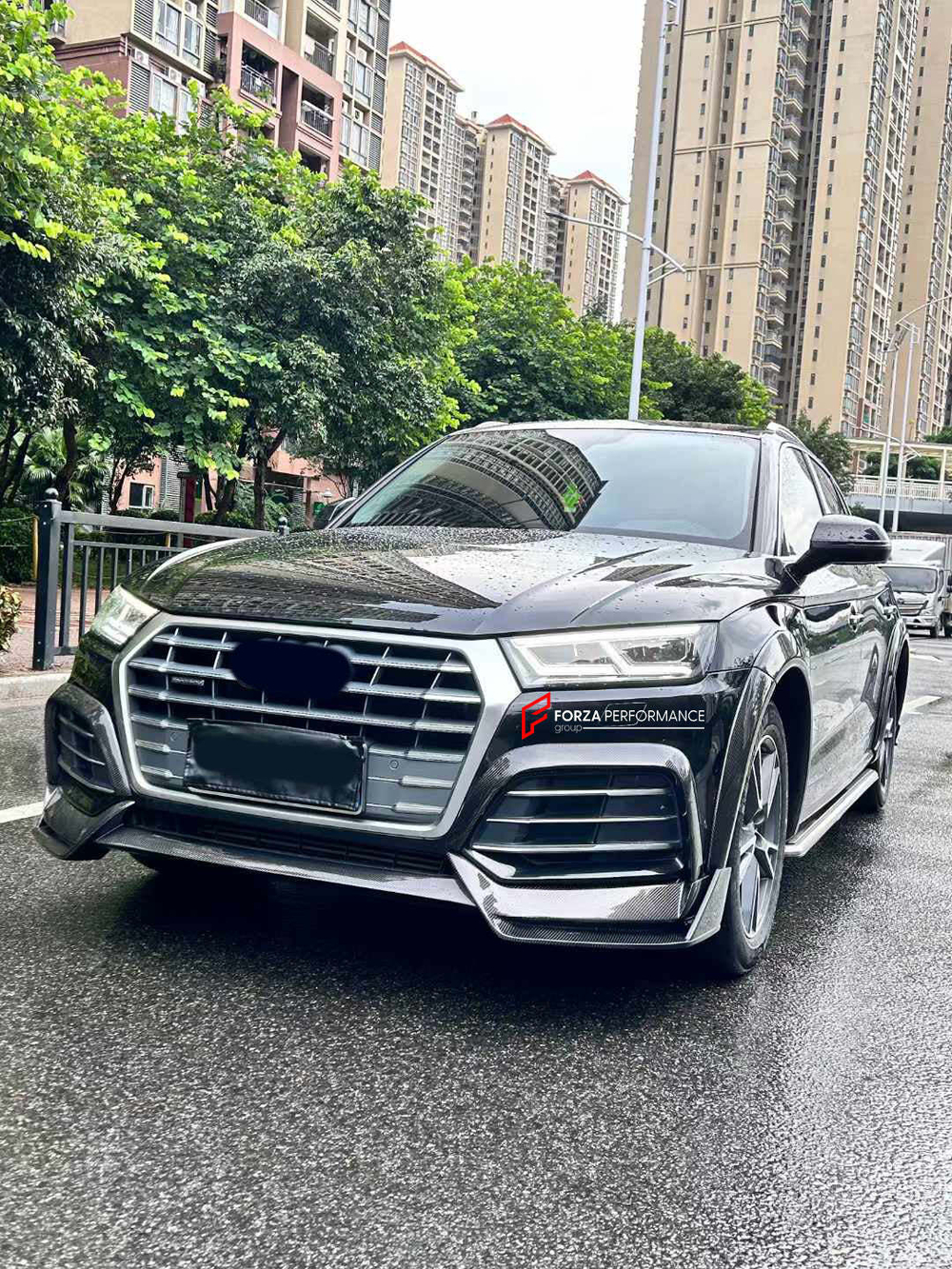 Карбоновый обвес для AUDI Q5 2017 - 2020 Ауди