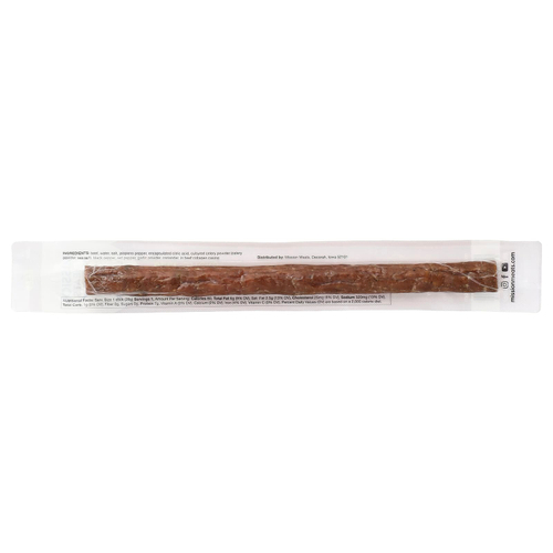 Mission Meats, Beef Sticks, Jalapeno Pepper, 1 oz (28 g)