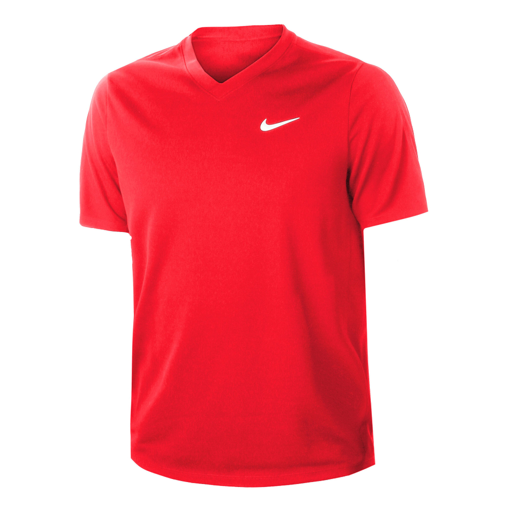 Мужское теннисное поло Nike Dri-Fit Victory T-Shirt Men - Red
