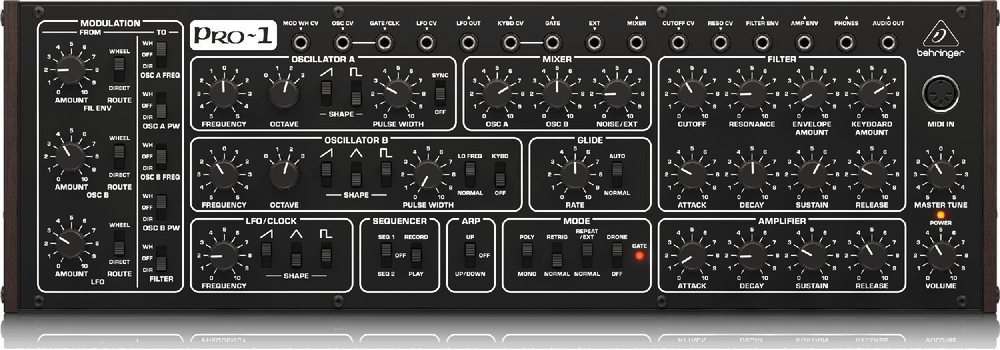 Синтезатор BEHRINGER PRO-1