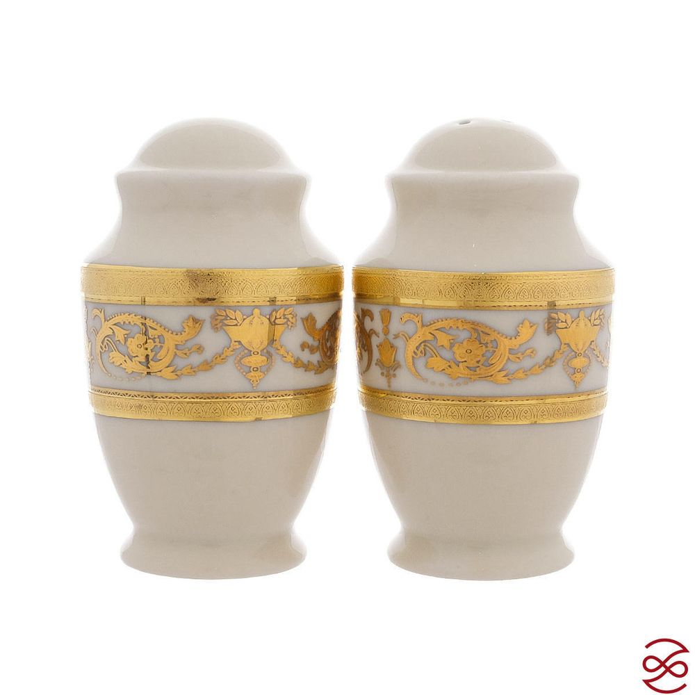 Соль/перец Falkenporzellan Imperial Cream Gold 2шт