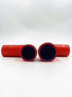 Патрубки радиатора Волга 3110 5 шт силикон красный A-sport