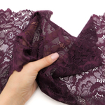 Кружево эластичное СЛИВА, 21см