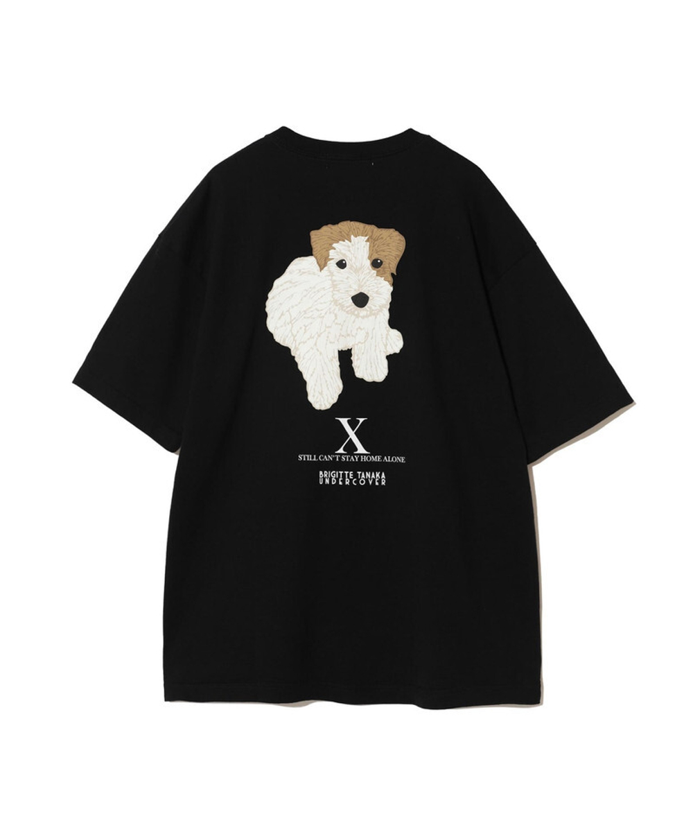 UNDERCOVER x BRIGITTE TANAKA ФУТБОЛКА ЧЕРНАЯ