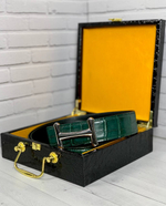 Ремень Hermes из кожи крокодила