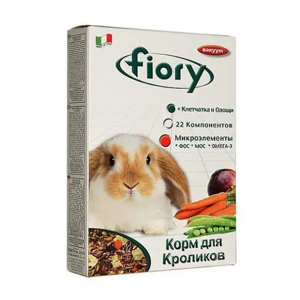 Fiory корм для кроликов karaote - 850 г