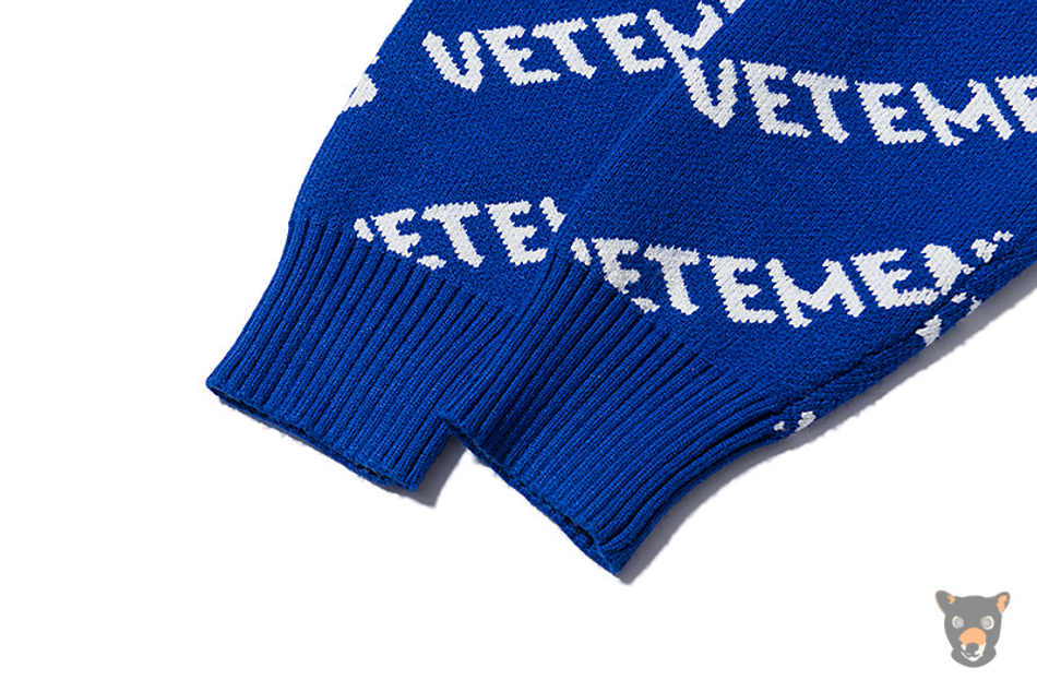 Джемпер Vetements "All-Over Logo"
