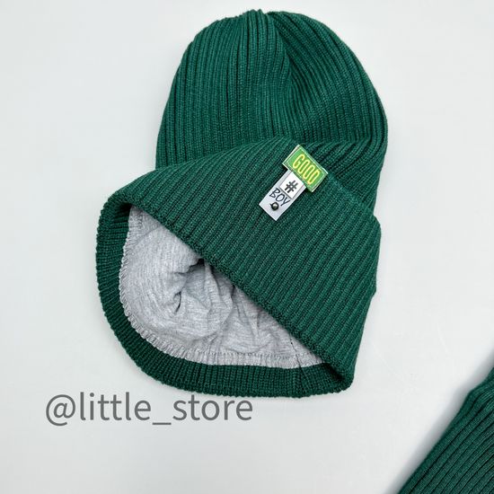 Шапка со снудом, Еловый