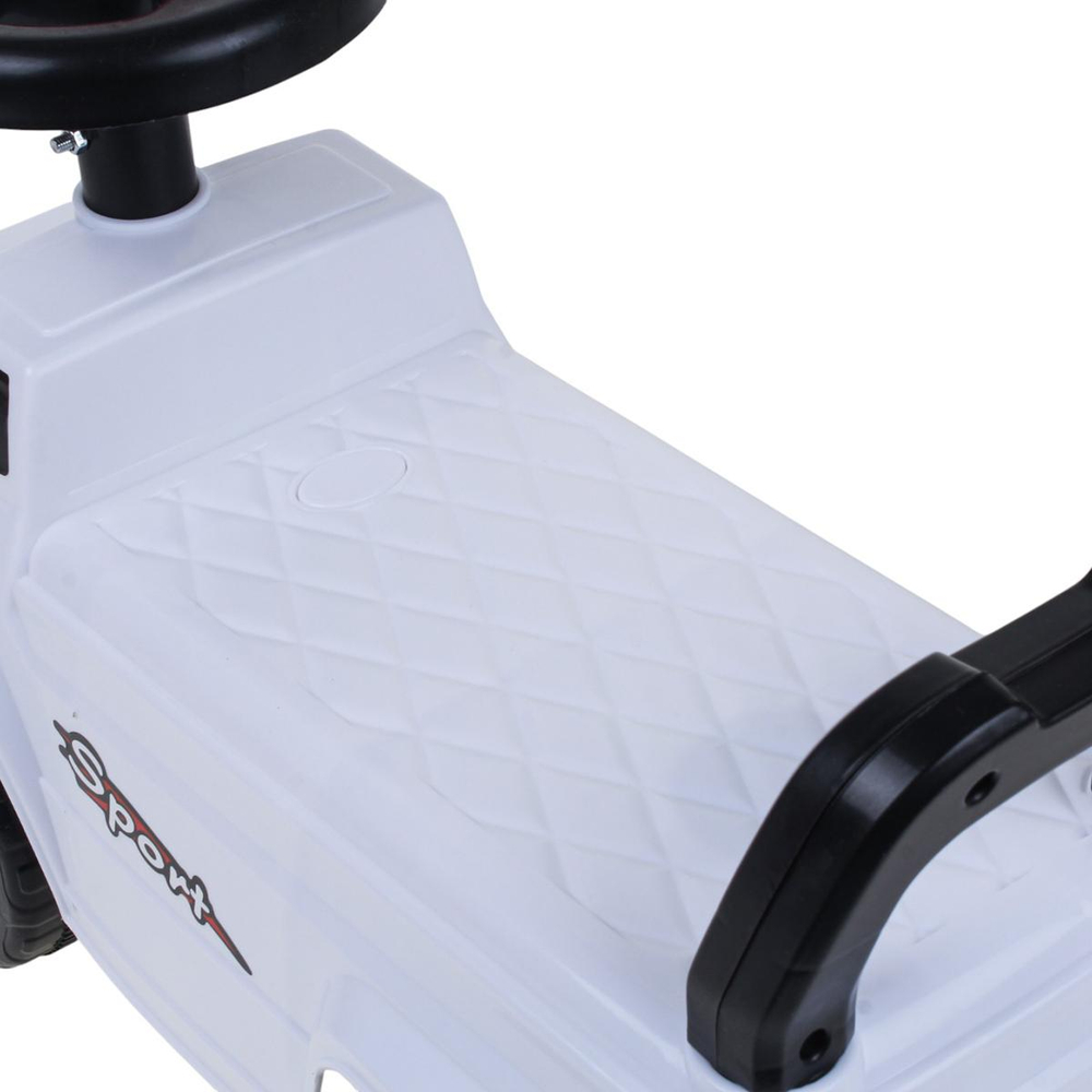 Детская машина толокар, серая, коробка NNC-2