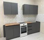 Кухня Мори 2.0 Графит МП