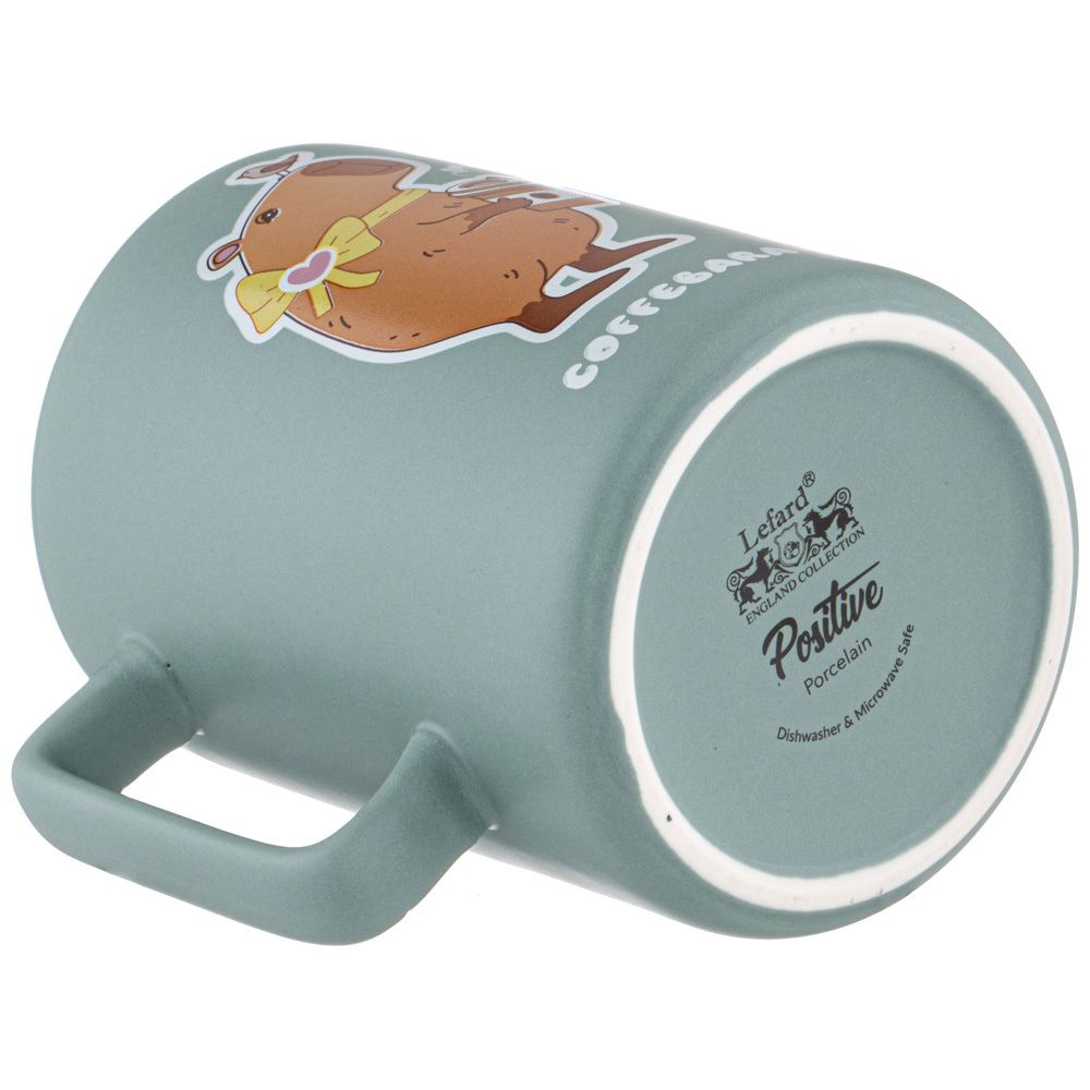 КРУЖКА LEFARD "CAPYBARA+COFFEE" 400МЛ