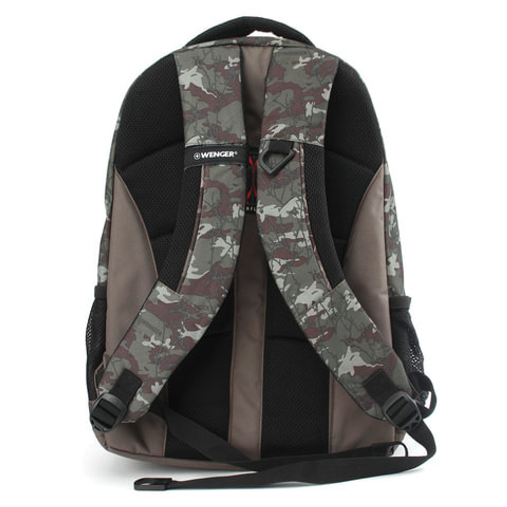 Рюкзак WENGER, универсальный, зеленый камуфляж, 34 л, 48х37х19 см, 6659600408