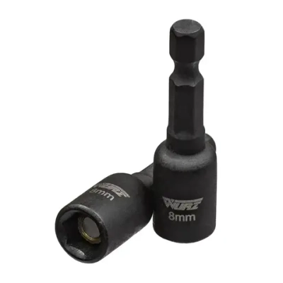 Бита с магнитной головкой 8мм Длина 48мм 2шт. WURZ 4808-2