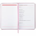 Ежедневник недатированный B6 (127х186 мм), BRAUBERG VISTA, под кожу, твердый, срез фольга, 136 л., "For you", 112118