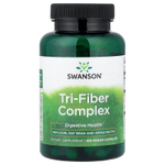Swanson Vitamins, комплекс из трех волокон, 100 веганских капсул