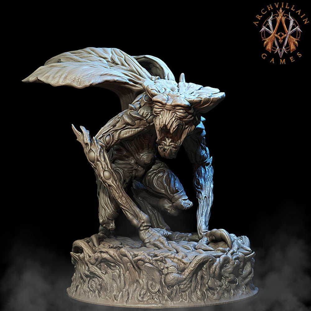 Монстр Существо Чудовище Гуманойдный жук миниатюра для dnd, днд, pathfinder, фентези, Настольная игра, НРИ, Варгейм, РПГ
