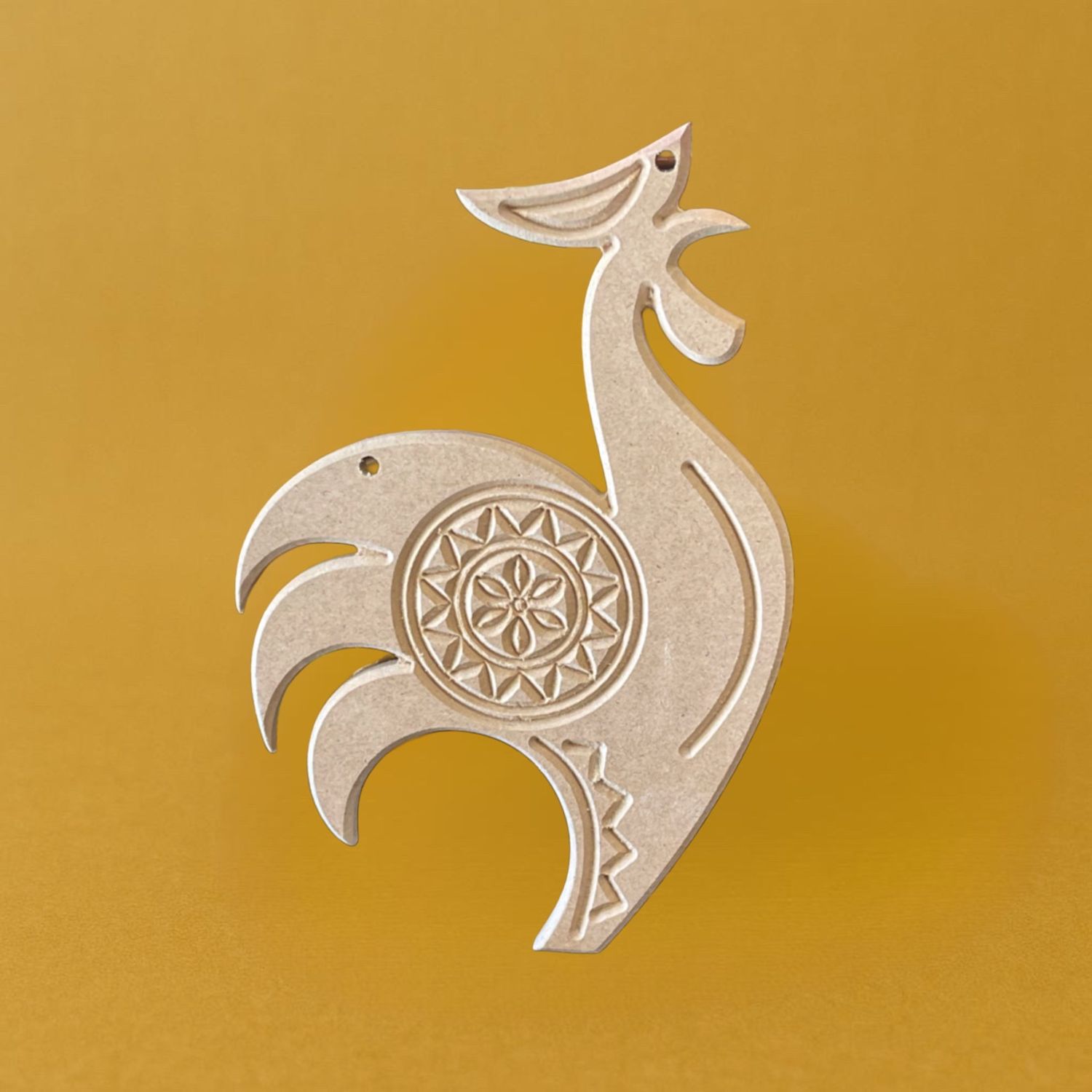 Петушок в русском стиле (право) , 10*16см , МДФ