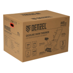 Бензиновая снегоуборочная машина SB 460 Sled, 99cc, лыжи ручной старт// Denzel