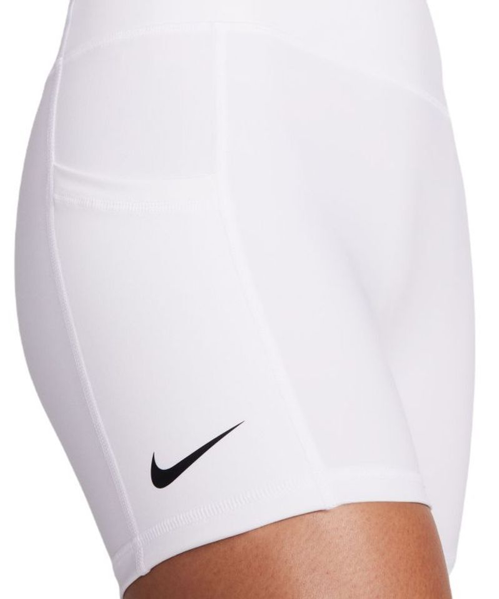 Женские теннисные шорты Nike Court Dri-Fit Advantage Ball Short - white/black