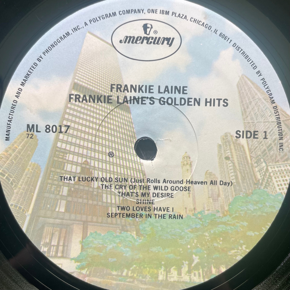 Frankie Laine ‎– Frankie Laine's Golden Hits (США)