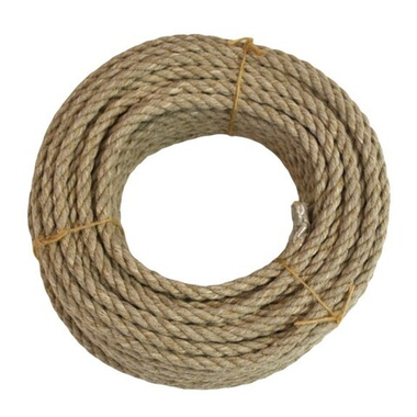 Веревка льняная крученая 6 мм 20 м STARFIX