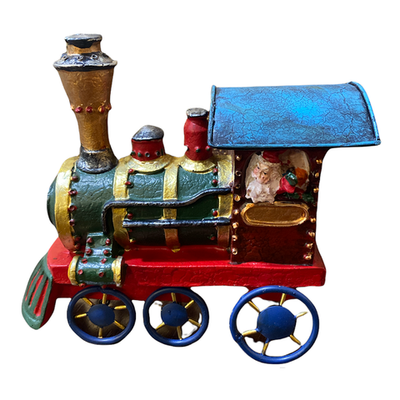 Санта в поезде [Арт. 063-021-AT]