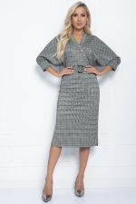 Платье Фокси (черно-бежевое) П11249 LT Collection