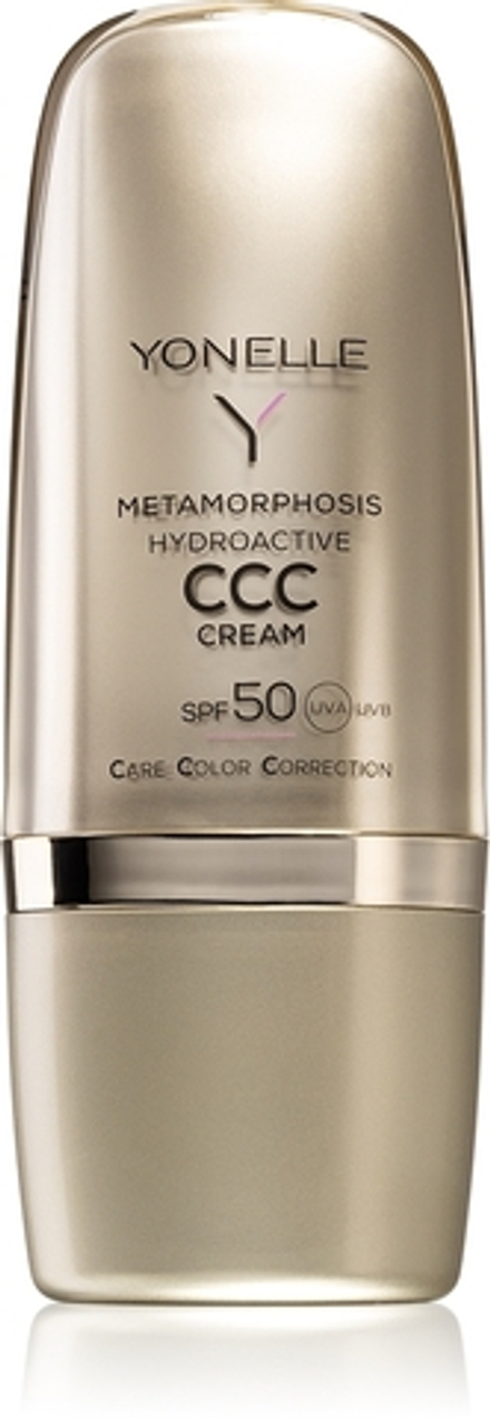 Yonelle Metamorphosis - Тонирующий увлажняющий крем SPF 50, 30 ml