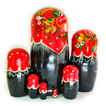 Сувенир Матрешка 210*d100мм из 7ми кукол с ягодами